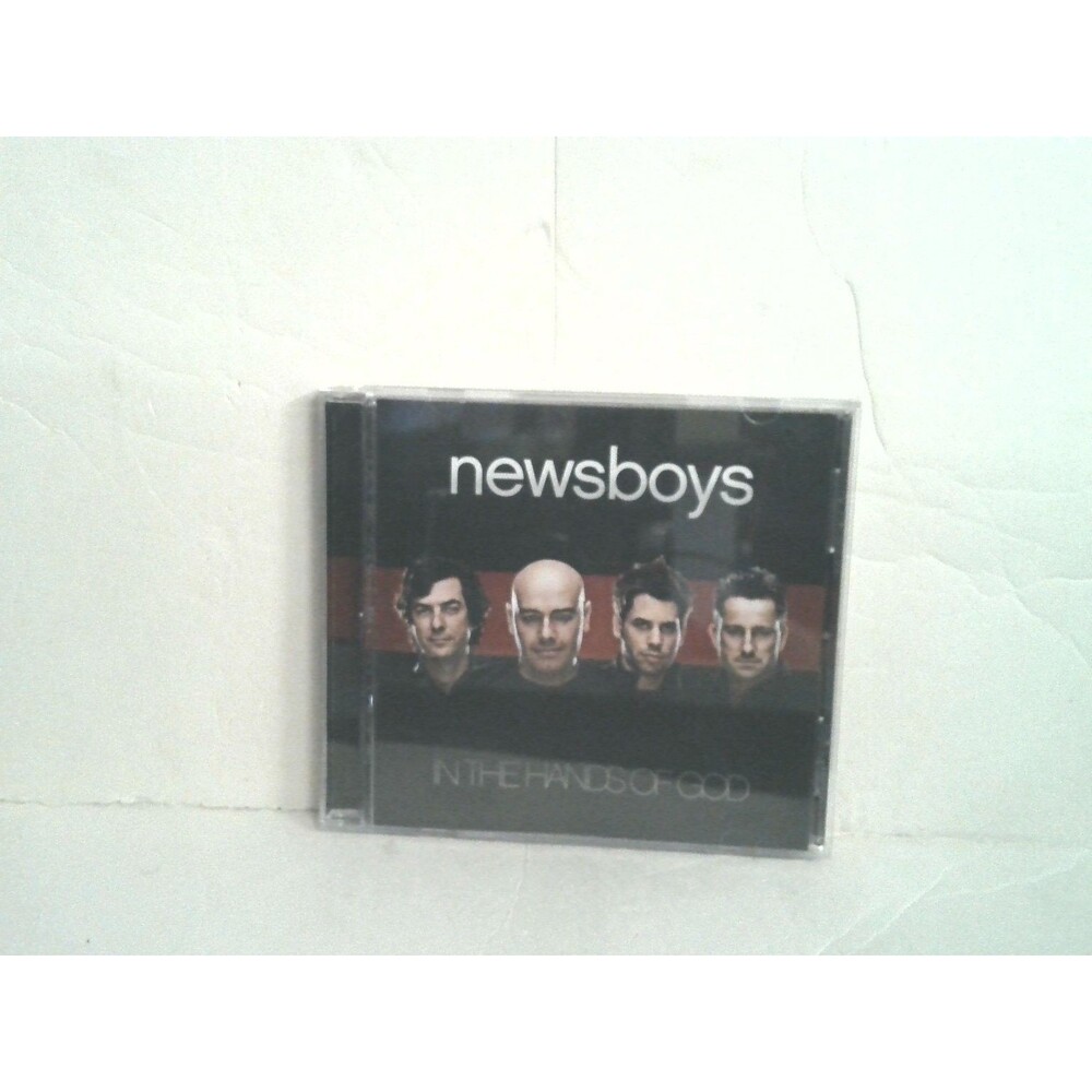 Newsboys - In the Hands of God CD 2009 Peter Furler Christian Rock Inpop